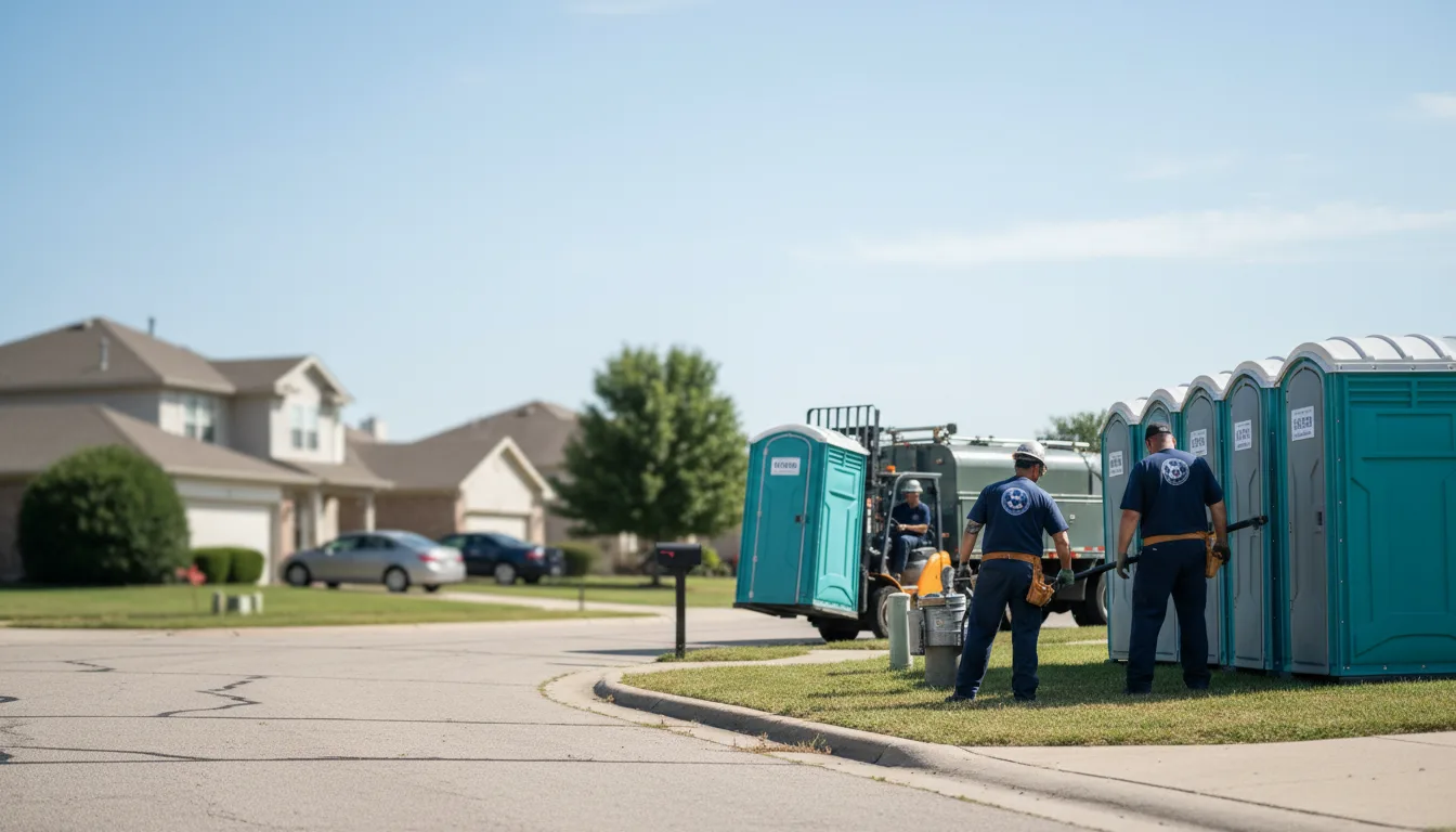 Porta Potty Rental in Crockett, TX near me